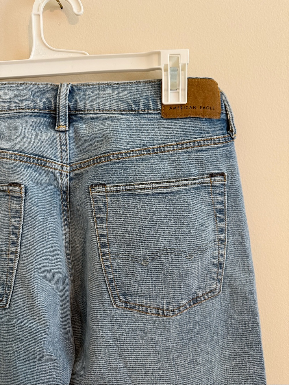 NWT AE Original Straight Jean in Pale Ocean // Men 30x32 - Picture 8 of 16